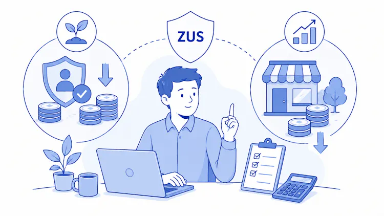 Preferencyjny ZUS i Mały ZUS Plus - ulgi w składkach dla nowych i małych firm