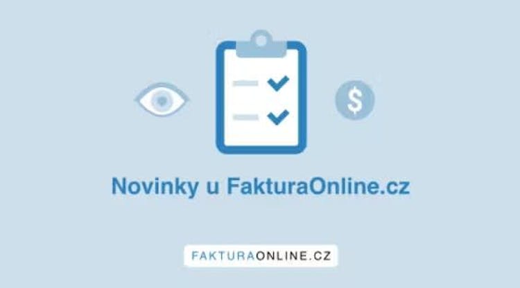 Novinky u nástroje FakturaOnline