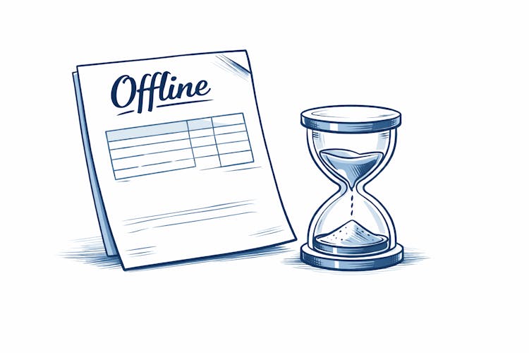 Tryb offline – jak wystawiać faktury, gdy KSeF nie działa?