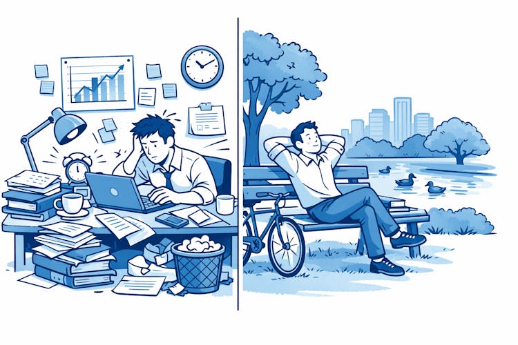 Work-life balance pro OSVČ: Mýtus nebo dosažitelný cíl?