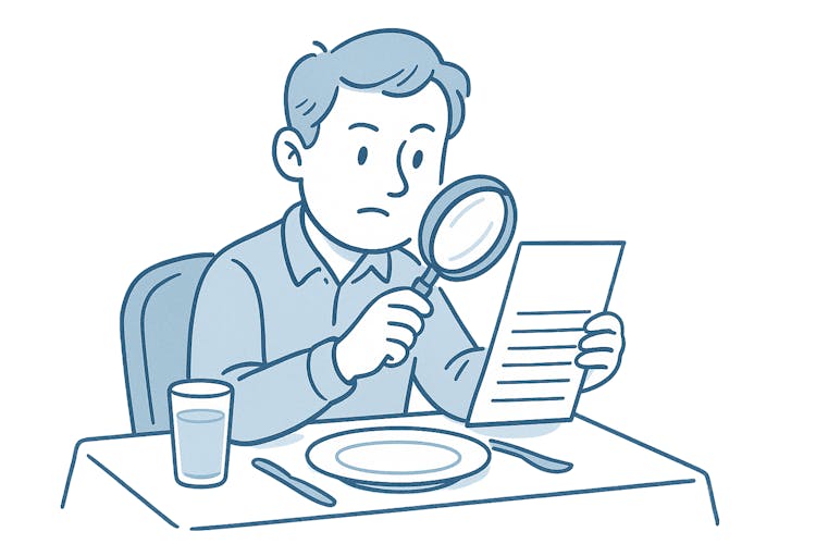 Understanding Restaurant Bill Formats: A Simple Guide for Diners