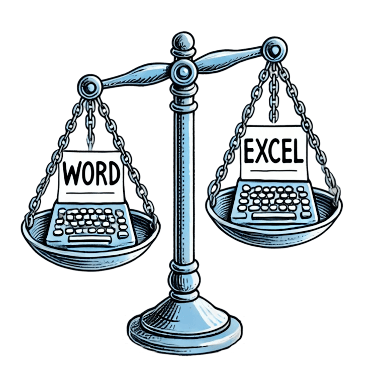 Microsoft Word vs. Excel: Which is Better for Invoicing?